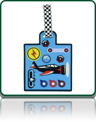 Airplane Luggage Tag