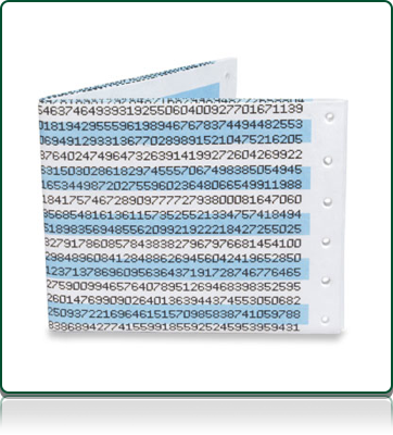 Dot Matrix Pi Mighty Wallet&trade;.